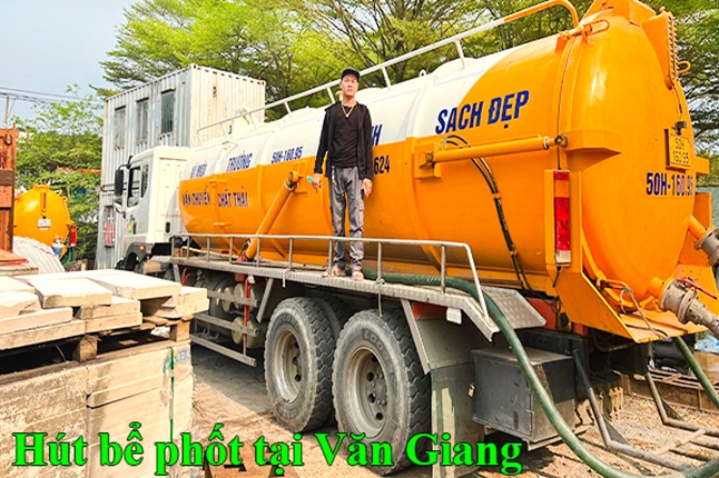 Hút bể phốt tại Văn Giang giá rẻ gọi ngay 079.5515.039