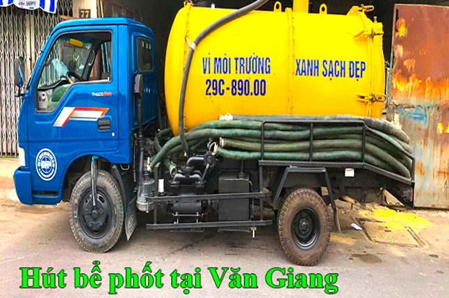 Hút bể phốt tại Văn Giang giá rẻ gọi ngay 079.5515.039